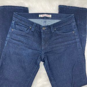 J Brand 914 LAP Cut 662 Dark Wash Denim Jeans Size 25